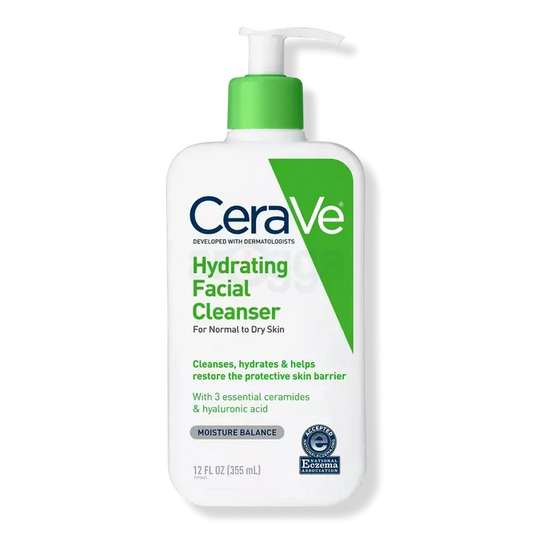 Cerave Hydrating Facial Cleanser For Normal To Dry Skin -355ml