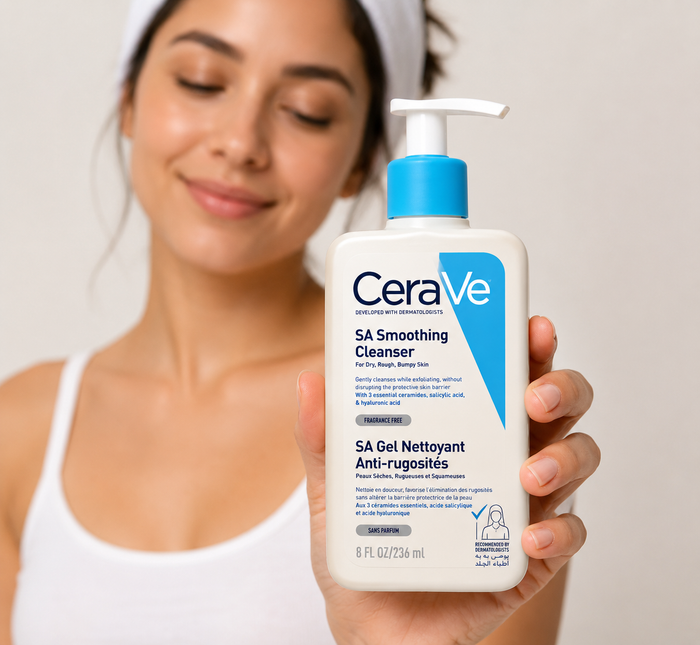 Cerave SA Smoothing Cleanser for normal, dry and rough skin 236ml