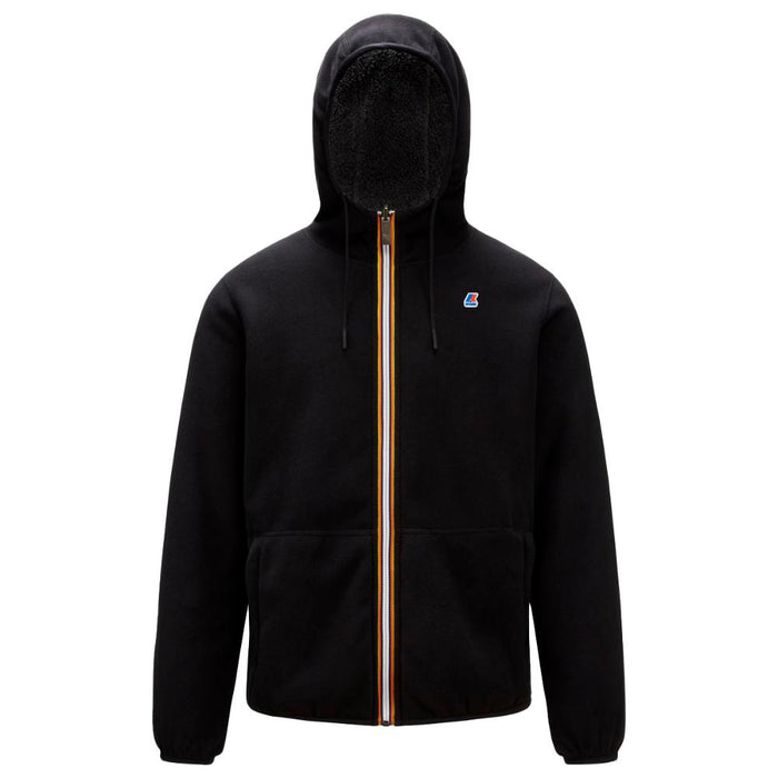 Chaqueta Jacques Polar Reversible Black Grey Smoke