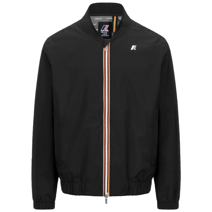 Chaqueta Men Impermeable Aurene Stretch Dot Black Pure