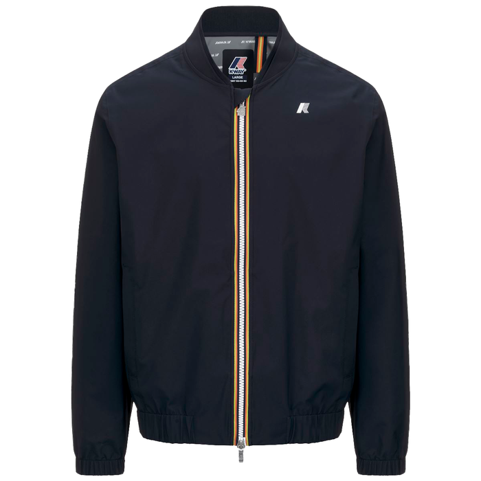 Chaqueta Men Impermeable Aurene Stretch Dot Blue Depth