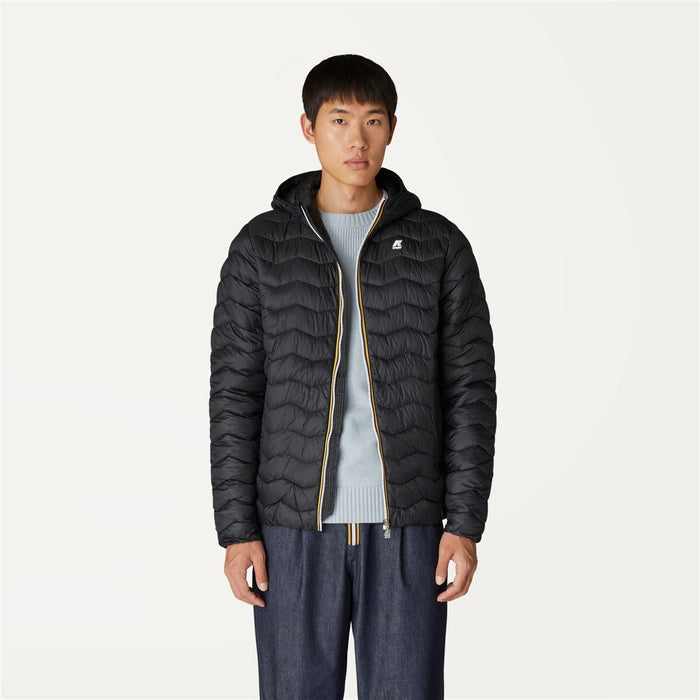Chaqueta Men Jack Quilted Warm Black Pure