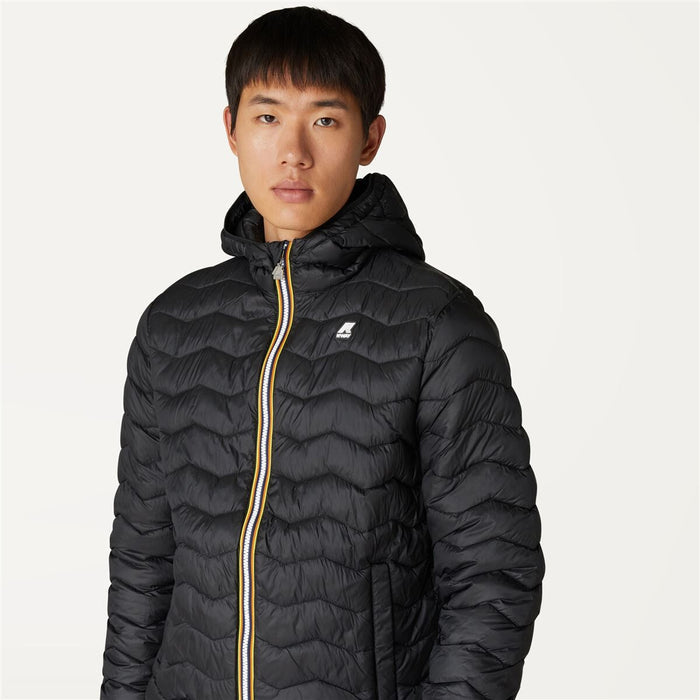 Chaqueta Men Jack Quilted Warm Black Pure