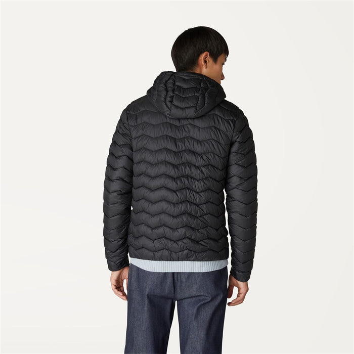 Chaqueta Men Jack Quilted Warm Black Pure