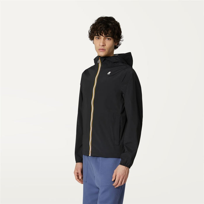 Chaqueta Men Nailon Jack Stretch Black Pure