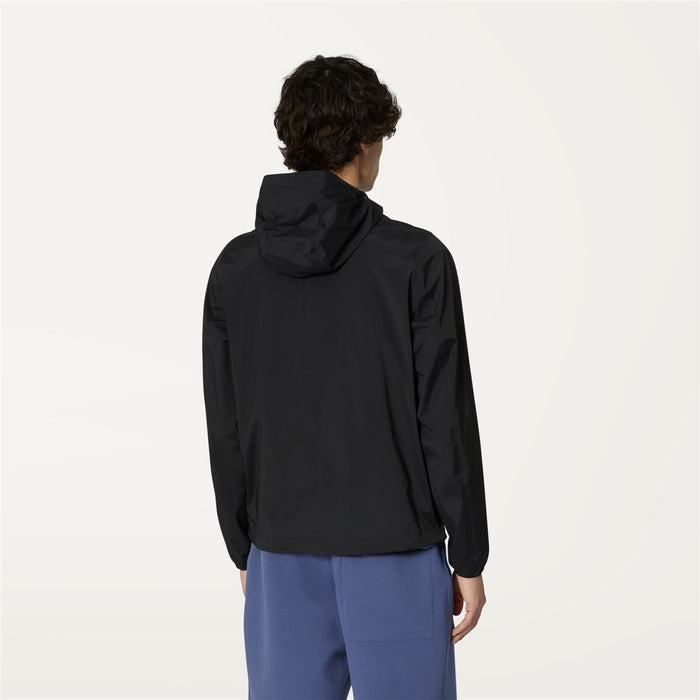 Chaqueta Men Nailon Jack Stretch Black Pure