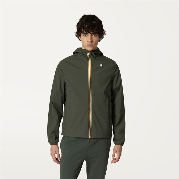 Chaqueta Men Nailon Jack Stretch Green Blackish