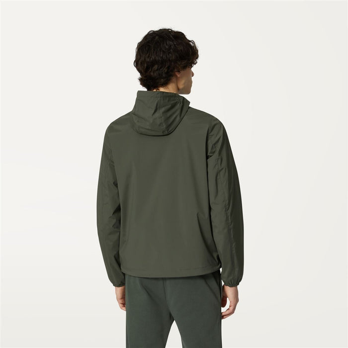 Chaqueta Men Nailon Jack Stretch Green Blackish