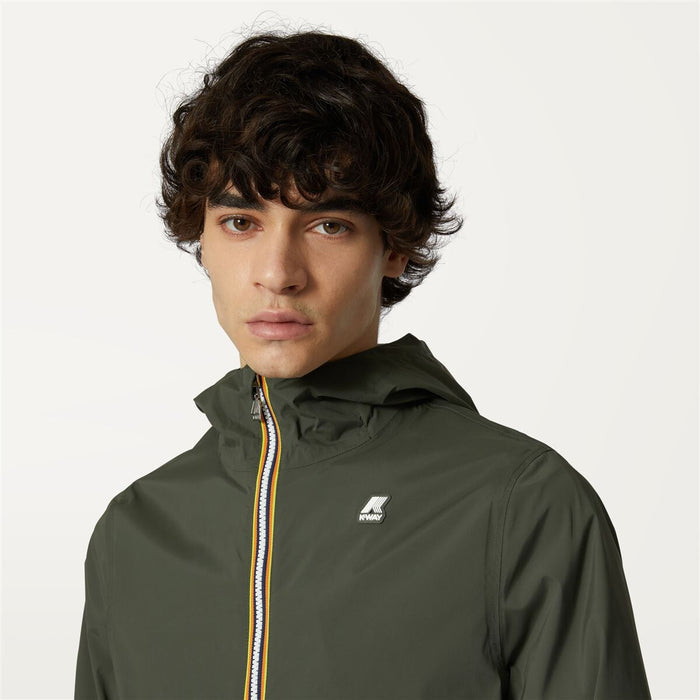 Chaqueta Men Nailon Jack Stretch Green Blackish