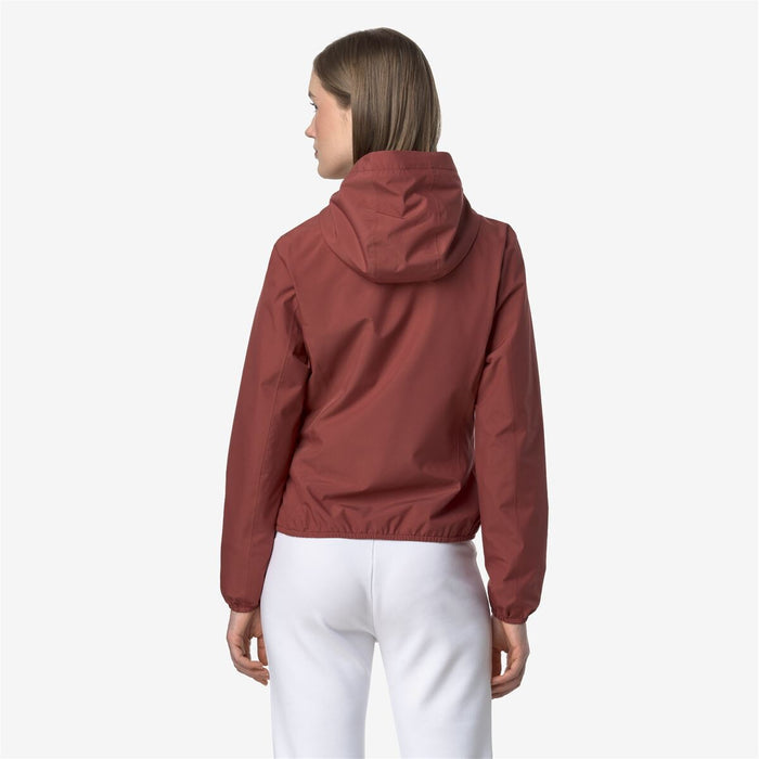Chaqueta Women Impermeable Lily Stretch Poly Red Brownish