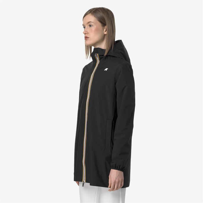 Chaqueta Women Impermeable Sophie Stretch Poly Jersey Black Pure