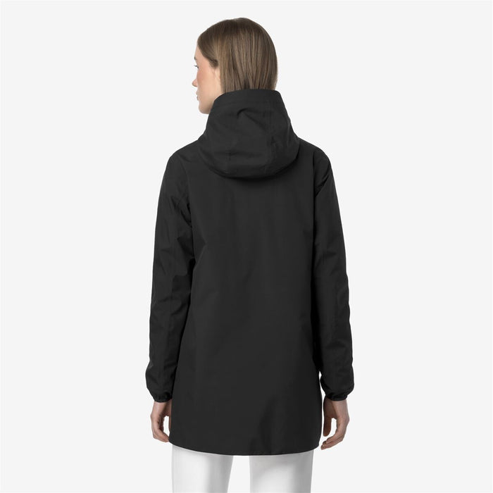 Chaqueta Women Impermeable Sophie Stretch Poly Jersey Black Pure