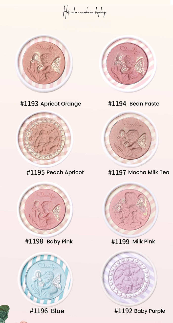 CHEERFLOR Angel Sculpture Collection Matte Makeup Blusher T5568