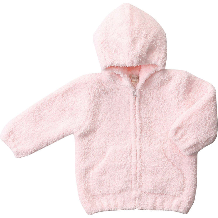Chenille Hooded Sweater/Jacket-Pink