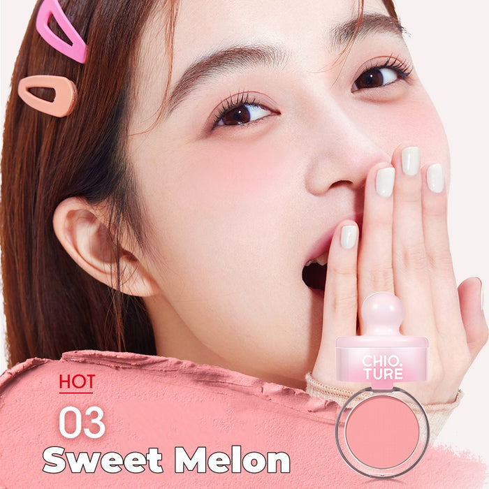 CHIOTURE Long-wear Fluffy Matte Blusher Mud T4324