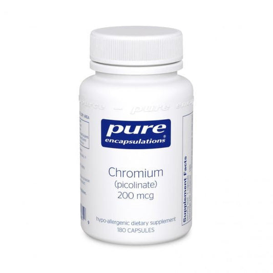 Chromium (picolinate) 200mcg 60 capsules by Pure Encapsulations
