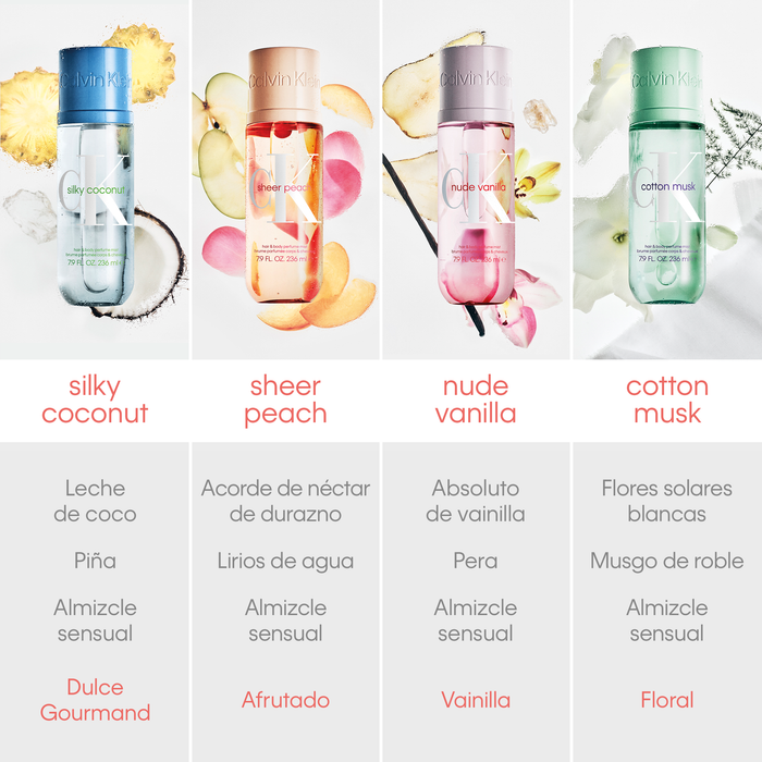 CK Hair & Body Perfume Mist Sheer Peach
