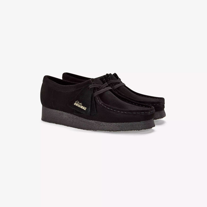 Clarks Originals WALLABEE, Black Suede