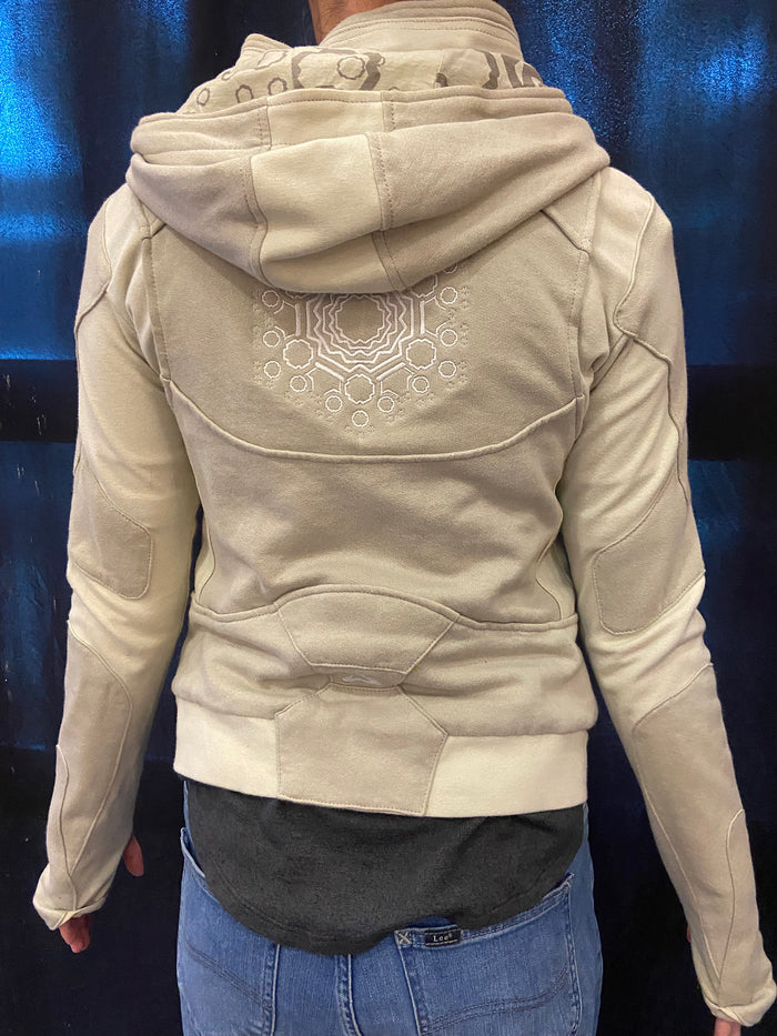CLOTHING SALE- BUDDHAFUL FREQUENCY HOODIE WOMENS MEDIUM
