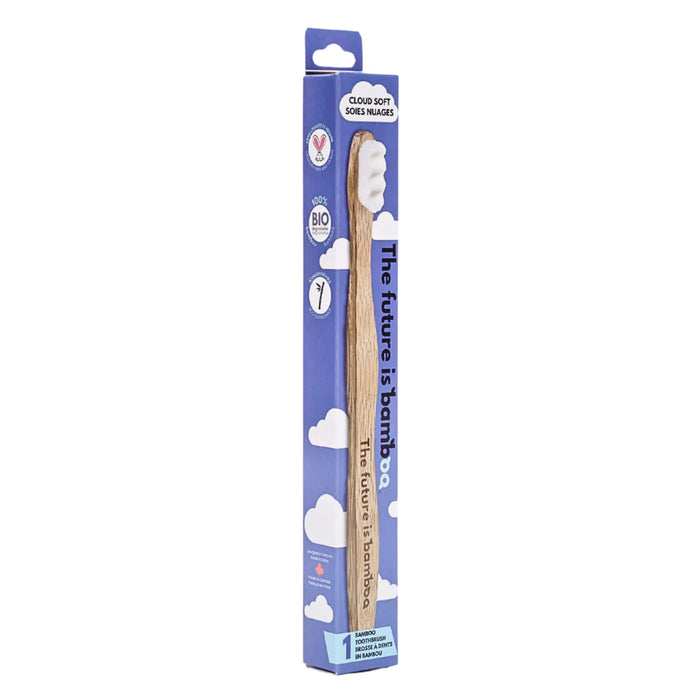 The Future Is Bamboo Cloud Bamboo Toothbrush - Single Toothbrush