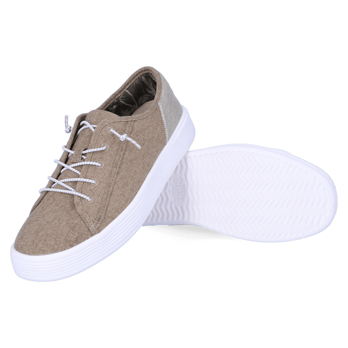 Cody Craft Linen Heren Sneakers Tan