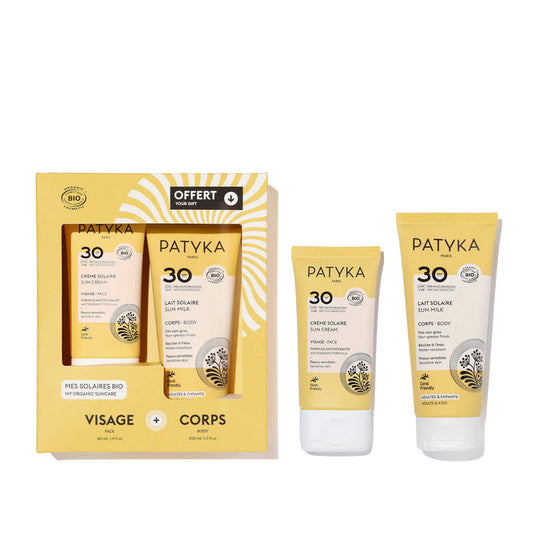 #seo: coffret solaire SPF30 patyka