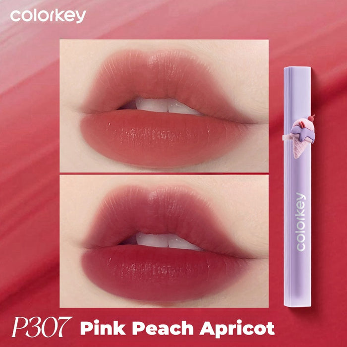 #P307 Pink Peach Apricot (Ice Cream )