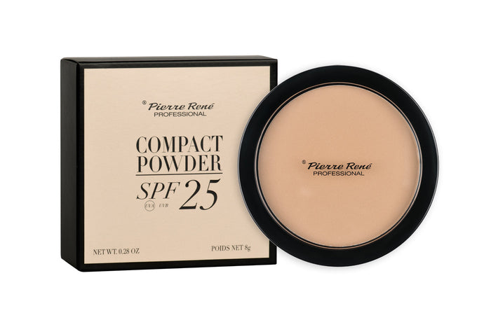 Pierre ReneCOMPACT POWDER SPF 25 No. 03 SAND Pierre Rene