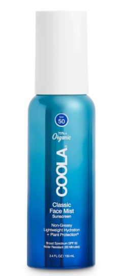 Coola Classic Face Organic Sunscreen Mist SPF50