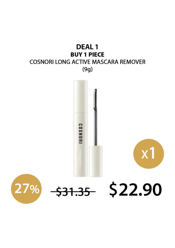 (BUY 1) COSNORI LONG ACTIVE MASCARA REMOVER