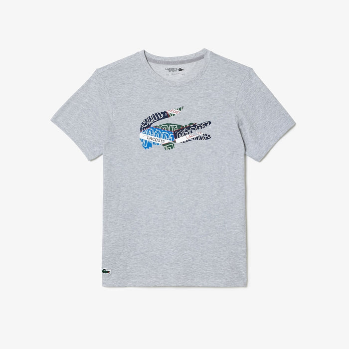 Cotton Jersey Sport T-shirt Grey Chine