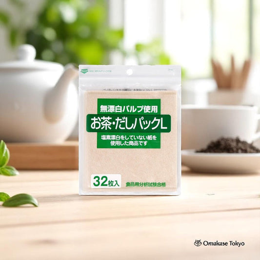 Cotton Tea Filter Bags Made in Japan 60 Bags x4