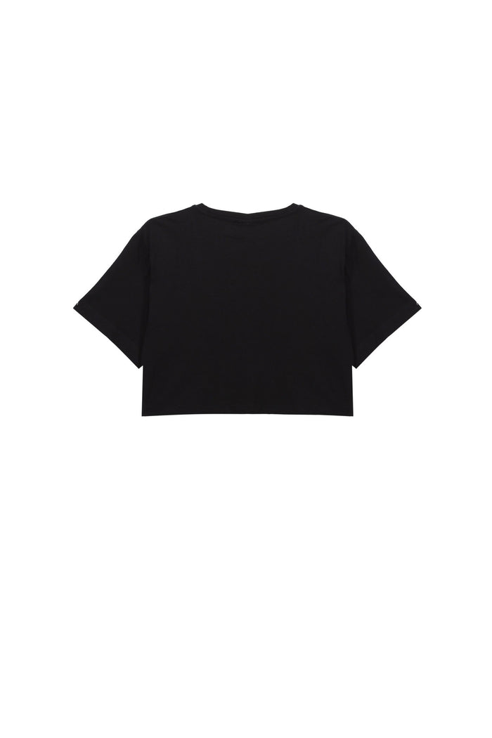 Crop aniye stud black – Aniye By