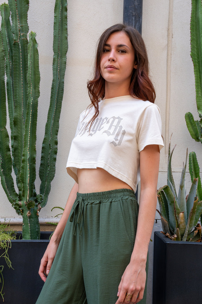 Crop aniye stud panna – Aniye By