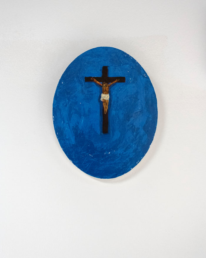 Crystal Gonzalez Callison, The Cross on the Blue Wall
