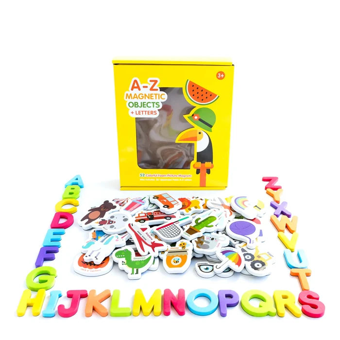 Curious Columbus Objects & Letters Magnetic Set