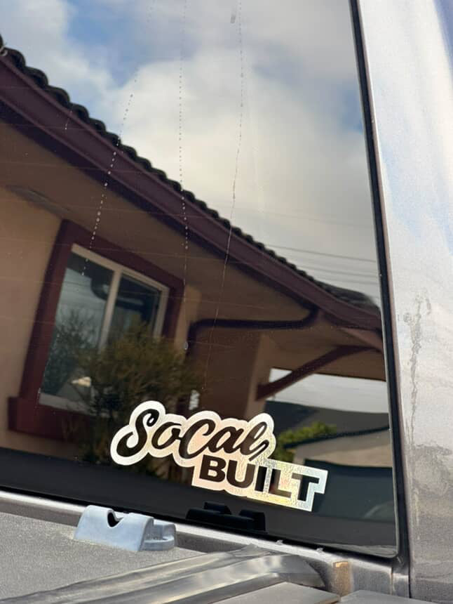 Cursive SCB  - Decal