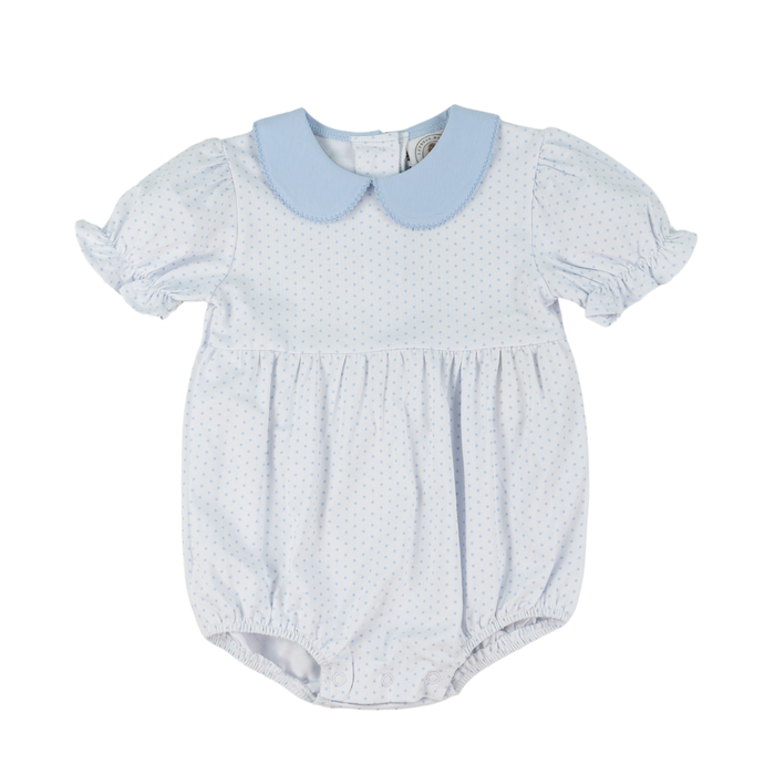 Cypress Row Blue Dot Girls Collins Classic Bubble