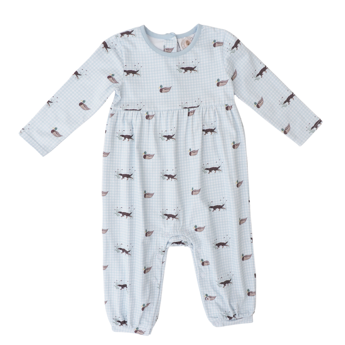 Cypress Row Field & Feather Boys Parker Long Romper