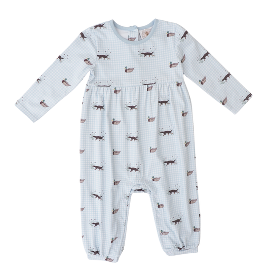 Cypress Row Field & Feather Boys Parker Long Romper