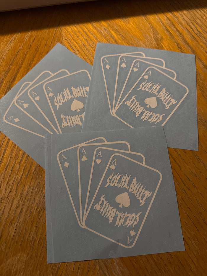 Deck Of Cards - Decal