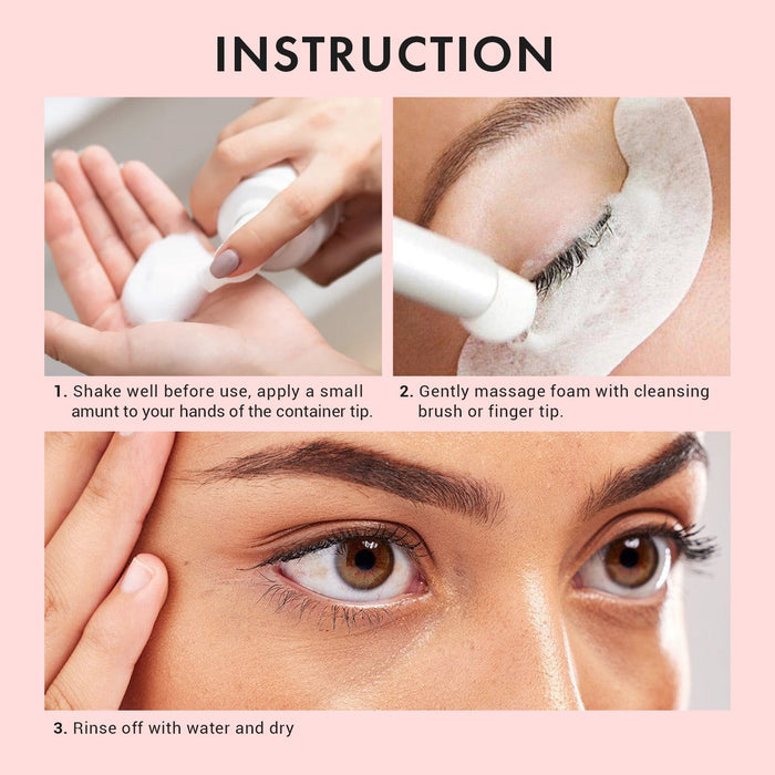 Deep Cleansing Lash Shampoo 2.02oz/ 60ml - ikatehouse