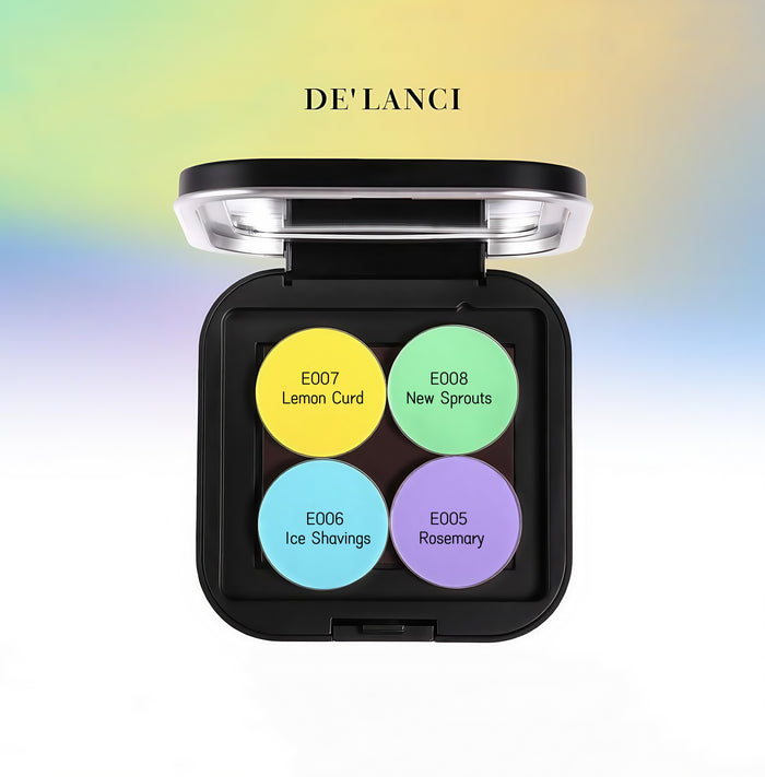 DE'LANCI Endless Summer 4-Color Matte Eyeshadow Palette T4707