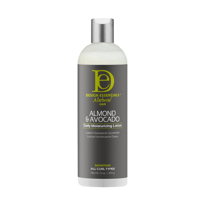 DESIGN ESSENTIALS Almond & Avocado Moisturizing Lotion 12oz