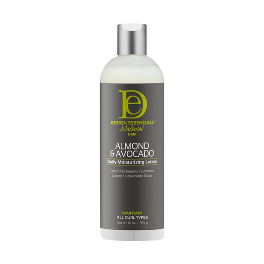 DESIGN ESSENTIALS Almond & Avocado Moisturizing Lotion 12oz