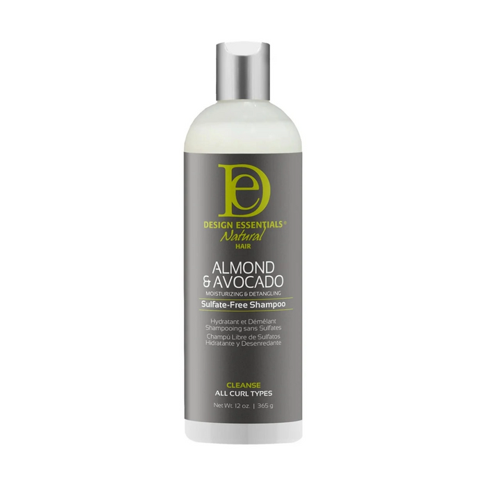 DESIGN ESSENTIALS Almond & Avocado Shampoo 12oz