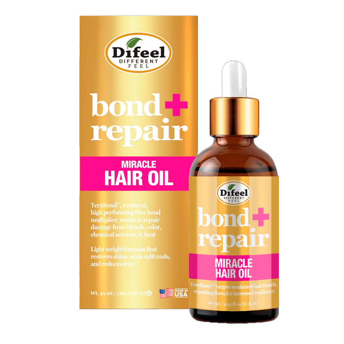 Difeel Bond + Repair Miracle Hair Oil 1.65oz/ 49ml
