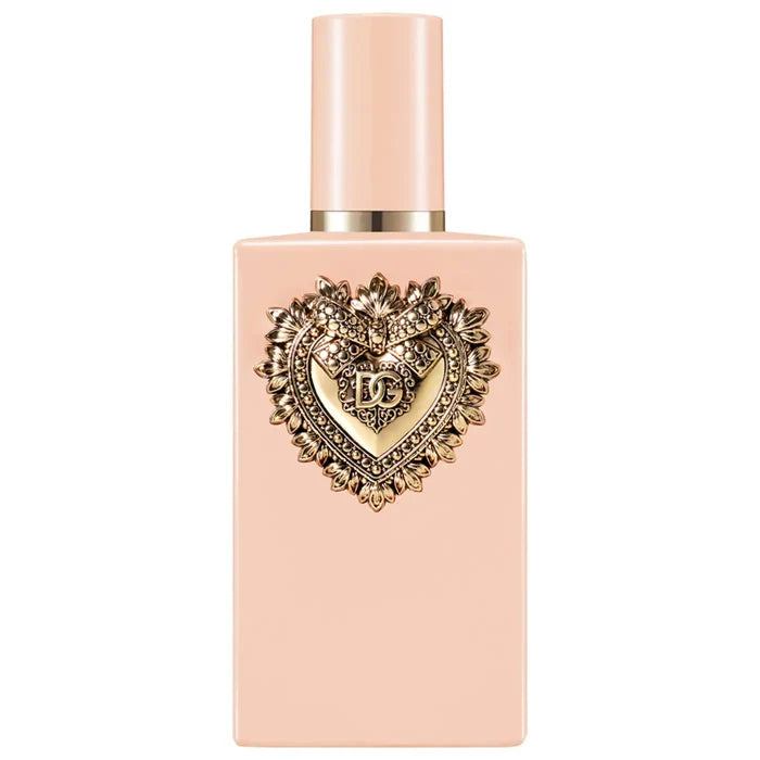 Dolce&Gabbana My Devotion Eau de Parfum Intense 100ml bottle with elegant packaging and floral design.