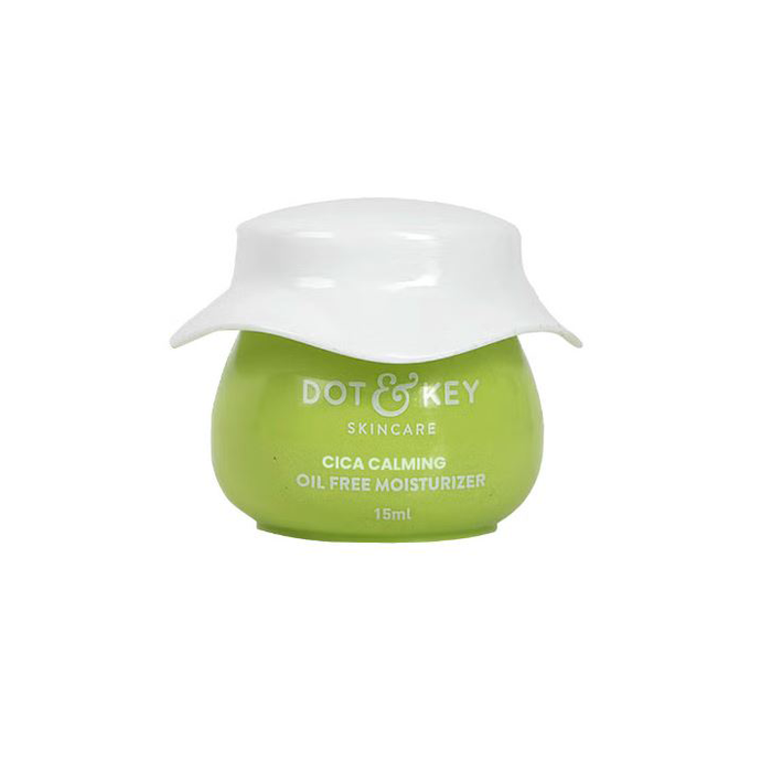 Dot and Key Cica Calming Oil Free Moisturizer for Acne Prone Skin 15ml