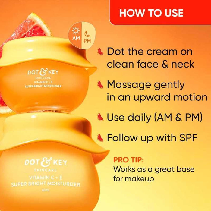 Dot and Key Vitamin C + E Super Bright Moisturizer 15ml
